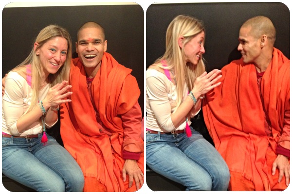 Swami Samarpananda Saraswati from Rishikesh Blessings at The Light Centre Moorgate