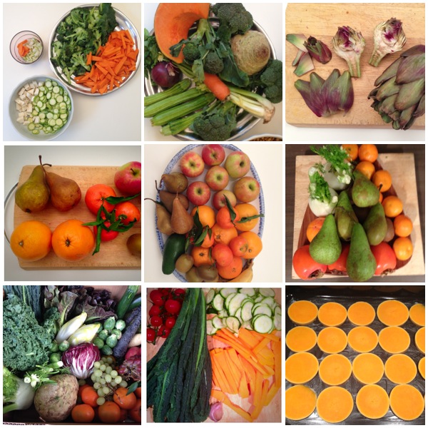 Winter Food Mood Board